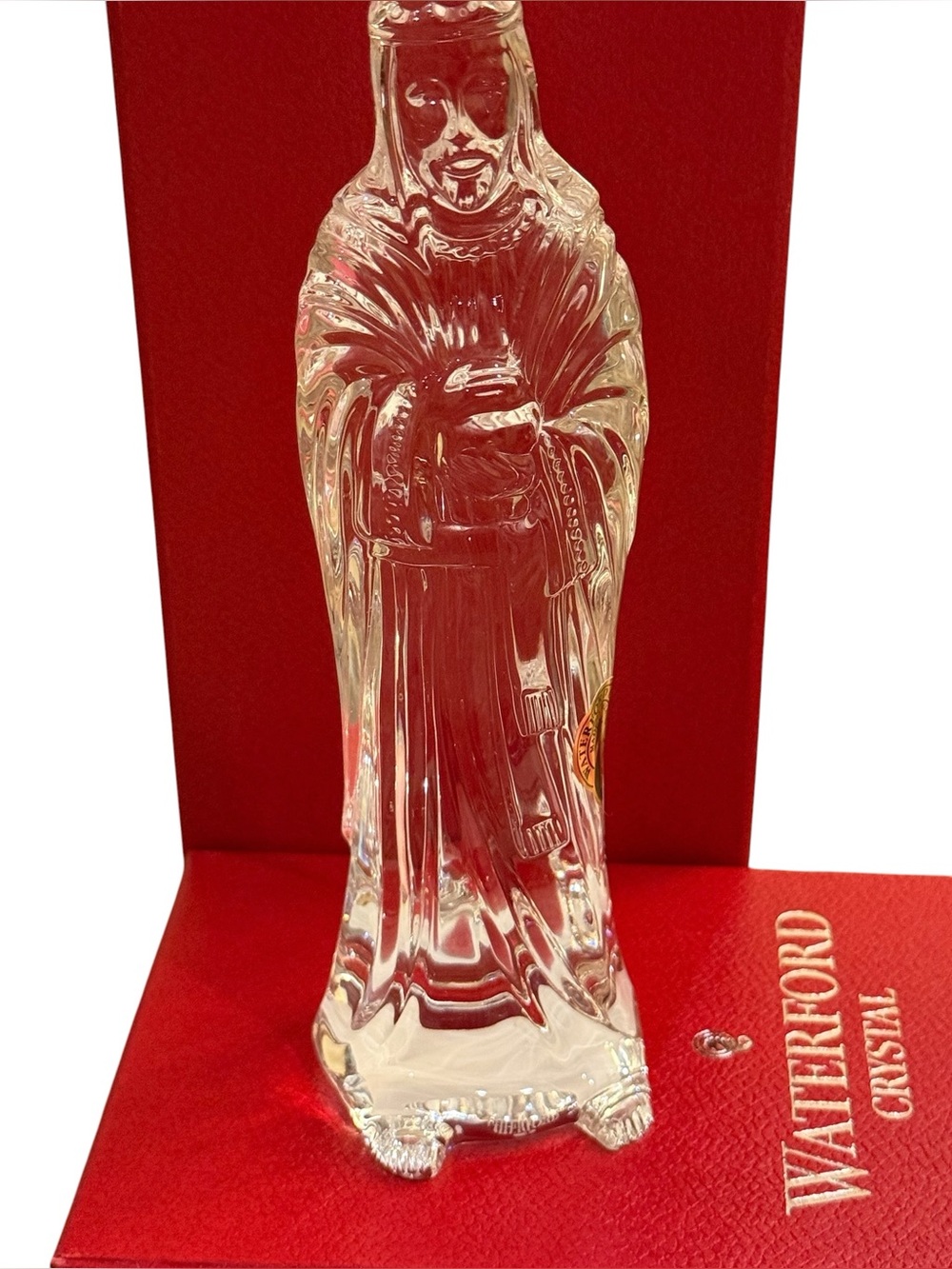 Vintage Waterford Crystal Balthasar King Nativity Figurine 108827 NIB Ireland